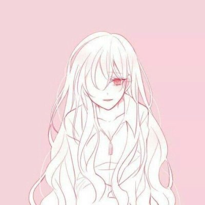 动漫·清冷女孩头像|沉溺在你眼睛里的海洋