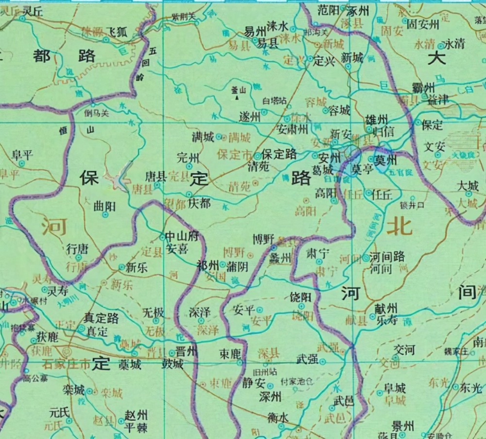"保定"从何而来?浅话燕南赵北地八百年变迁