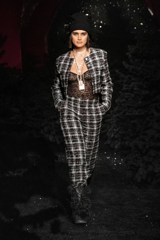香奈儿chanel2021秋冬系女装星星浪漫格调