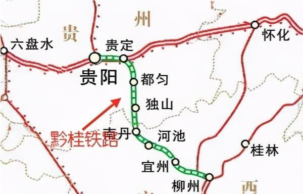 方案2的出发点是可以在河池市金城江区接入即将建设的黔桂二线工程