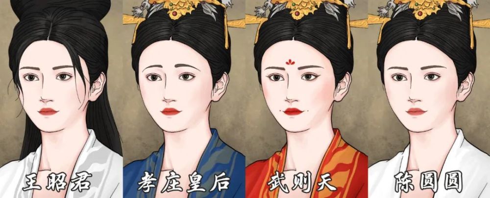 古代女子图鉴:从浓妆照骗到真人素颜,用了一千年才实现