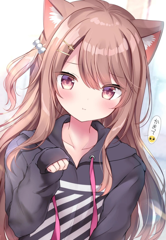 美图分享|好软萌的猫耳娘啊!好想养一只