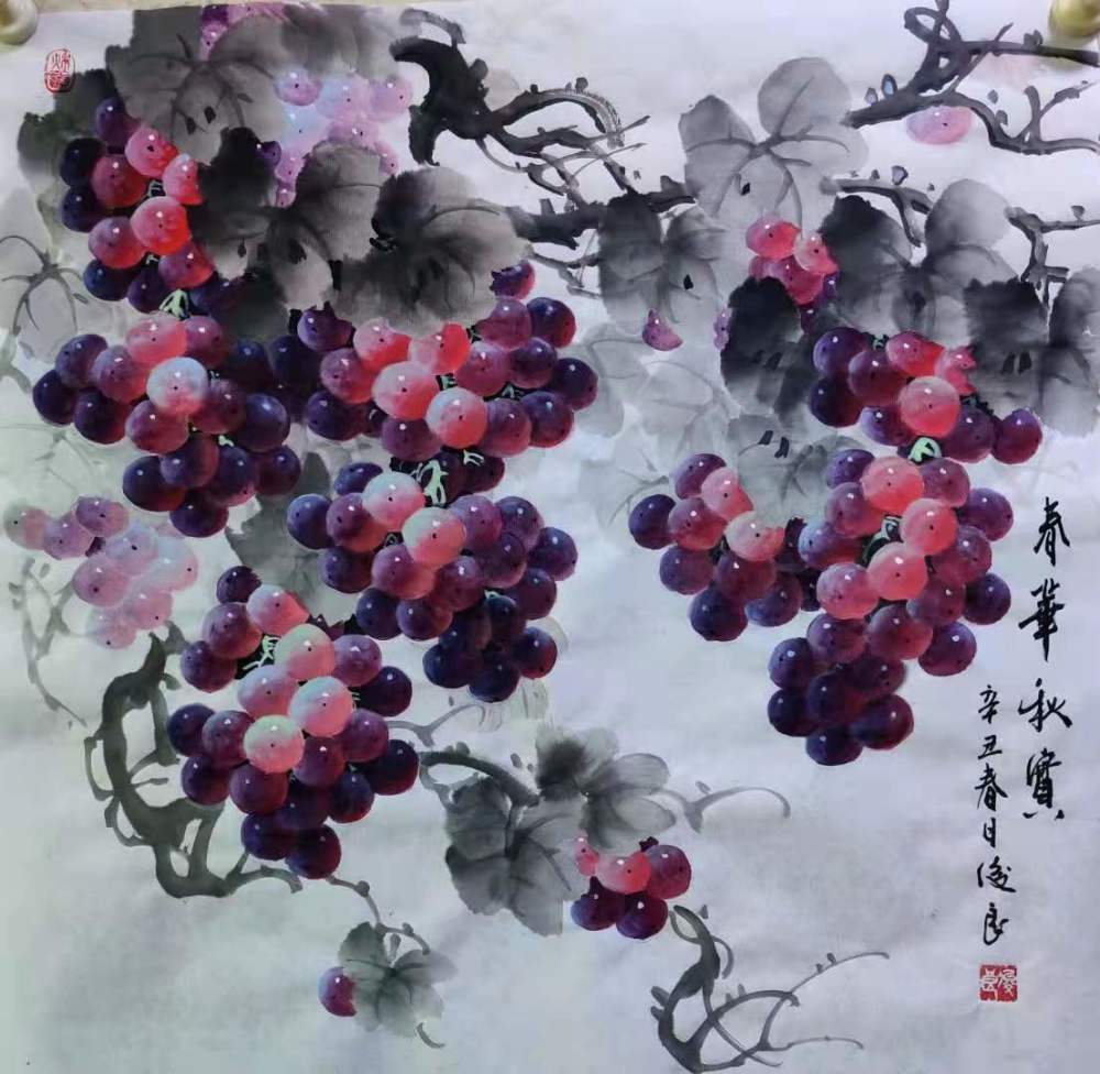 当代实力派画家卢俊良国画作品欣赏