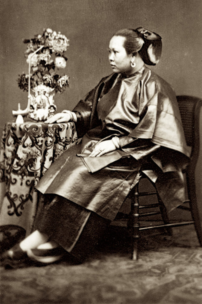 清朝南方人像,1870年-1874年.