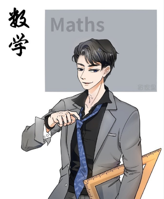 学科化身二次元形象,生物是可爱系正太,语文是泪痣小哥哥