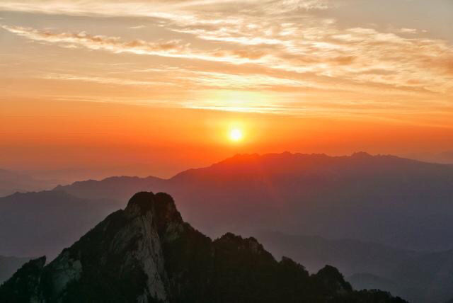 美丽大河南洛阳白云山自然景观