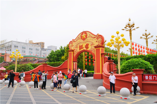 中国第一个红色政权诞生在广东汕尾红宫红场成为热门旅游景点