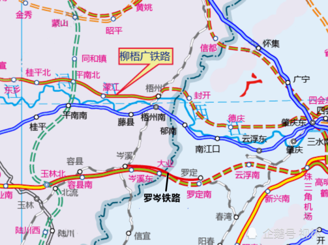 其次讲下罗岑铁路,这条铁路算是一条复建线路,因为其曾于2010年5月