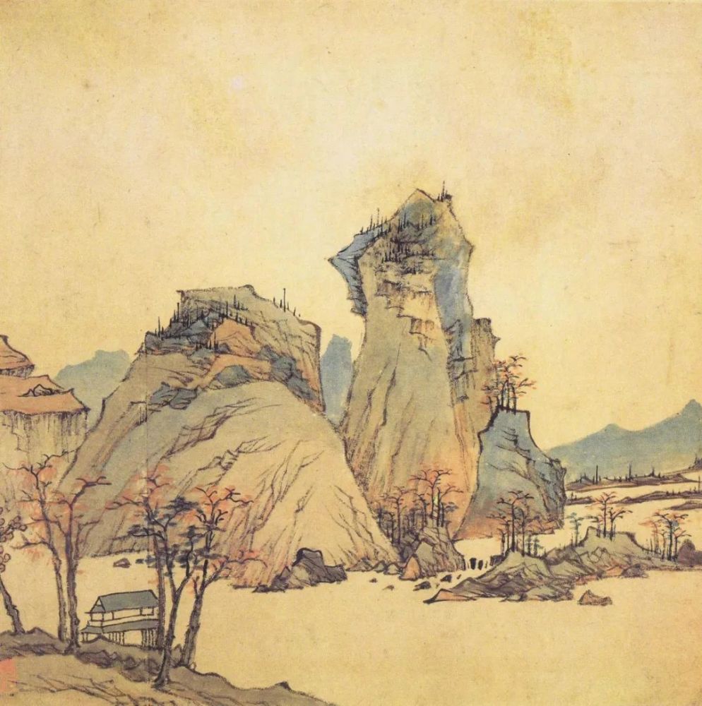 渐江山水画