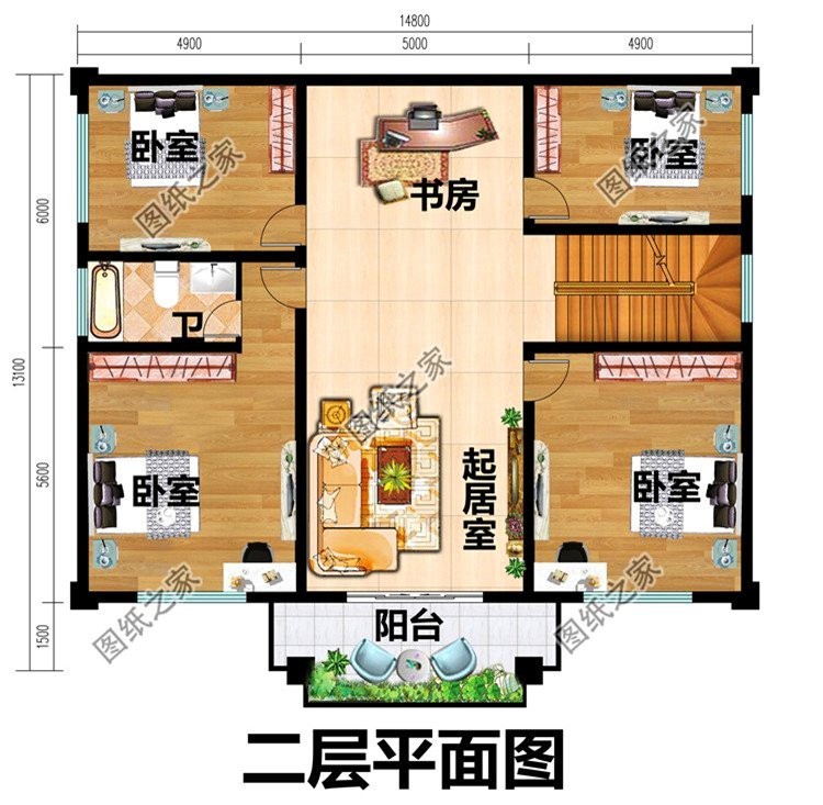 主体30来万豪华二层自建房设计图,快一起看看哪套更适合农村建造