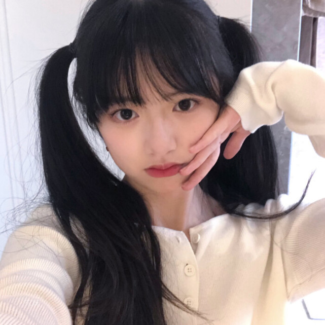 ins超可爱的双马尾女生头像|双马尾|女生头像