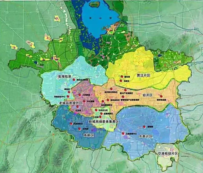 "6" 即经开区片区,港务区片区,空港片区,潘安湖片区,高新区片区,东南