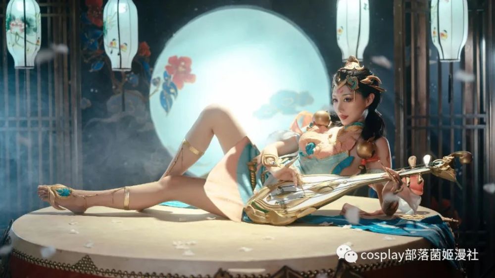 cos王者荣耀杨玉环霓裳风华cos正片如月灰