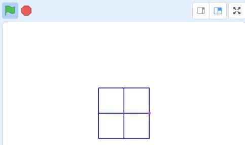 上图为田字格,在实现考虑到 一笔画不出田字,又如何尽量 不让画笔重复