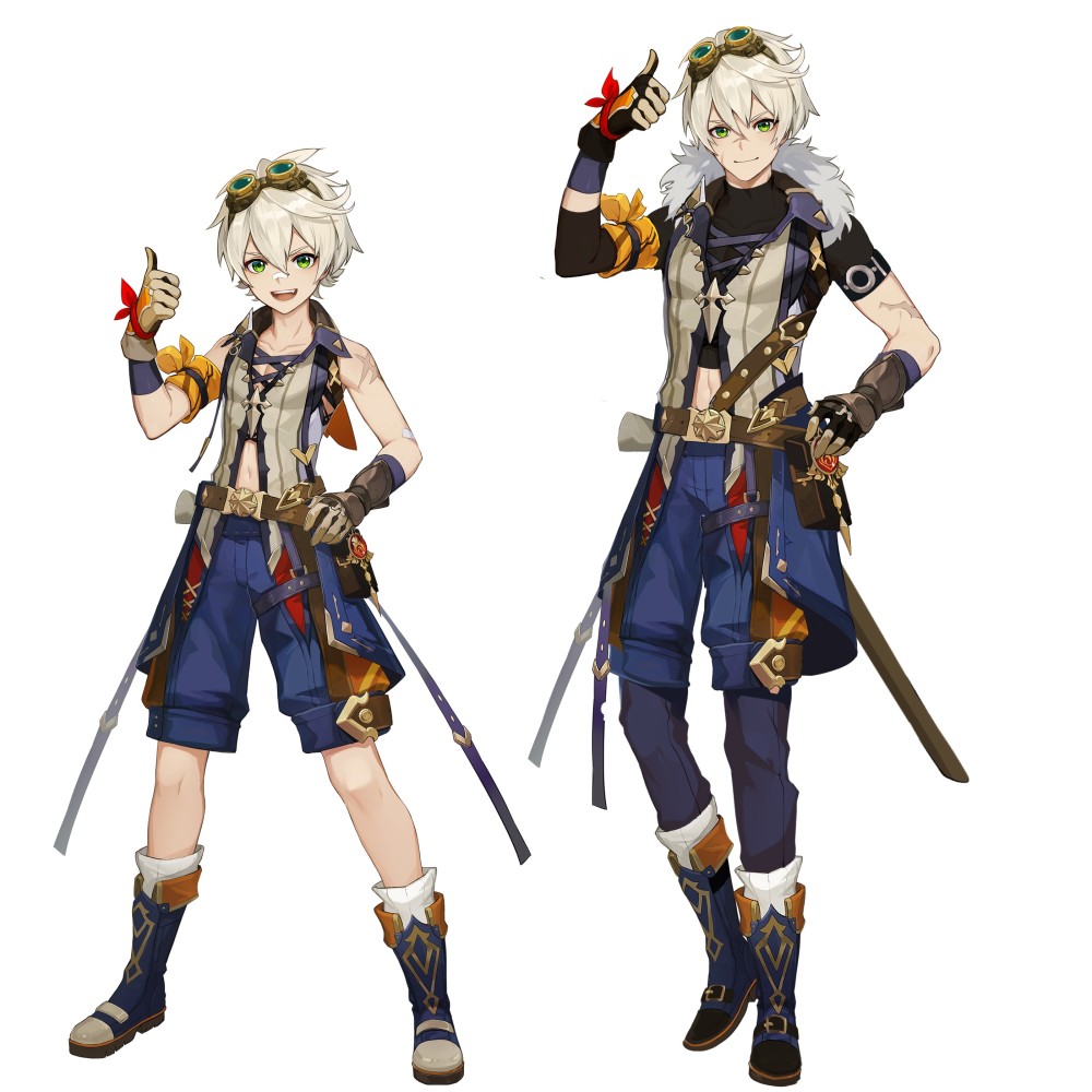 《原神》角色长大后是什么样子?外服大佬将他们画了出来,还原度极高
