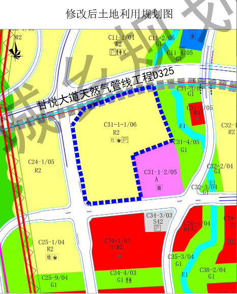 大石坝,蔡家,翠云地块调规 涉及用地性质,容积率,限