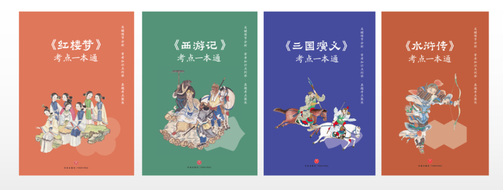 赠品二 四大名著知识海报包括《水浒传》重要事件脉络图《西游记》