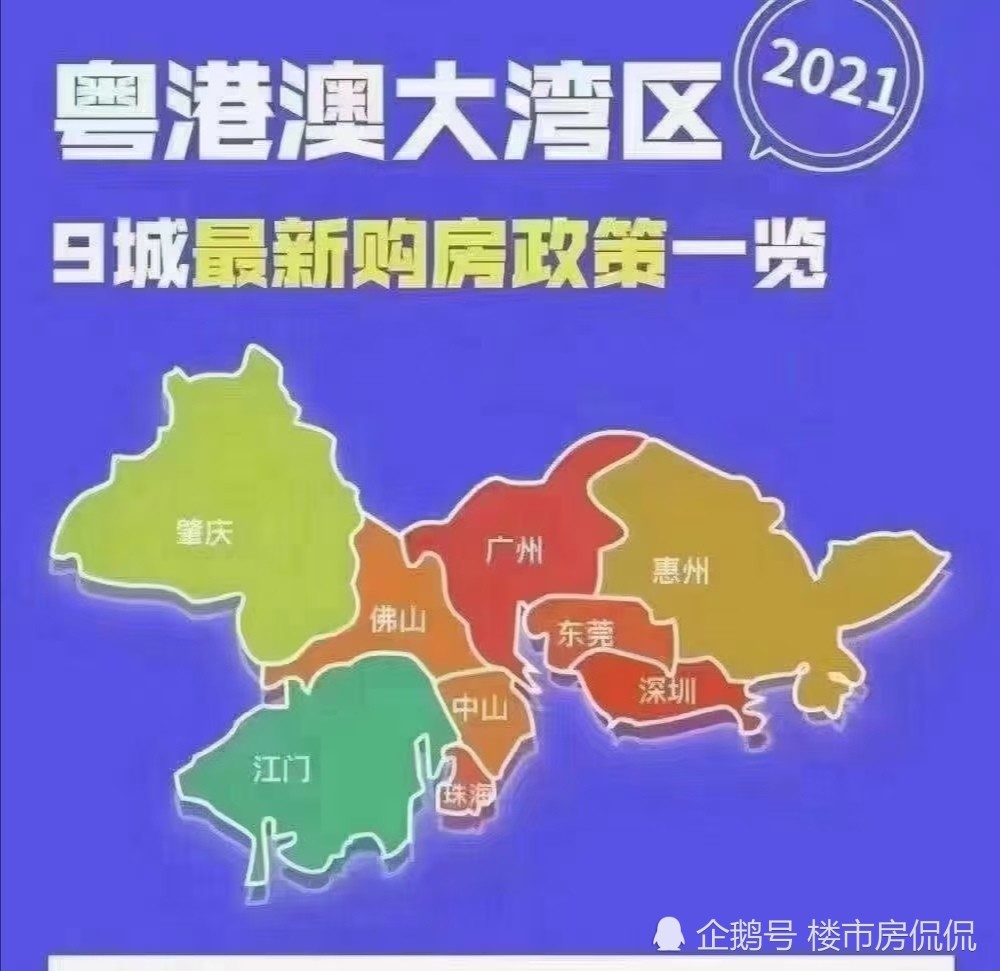 粤港澳大湾区9城限购限售政策