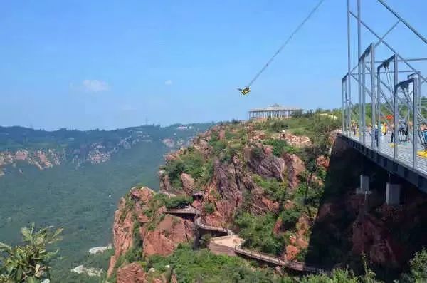 在严格执行疫情防控的前提下,伏羲山旅游区:云上牧场,伏羲大峡谷景区