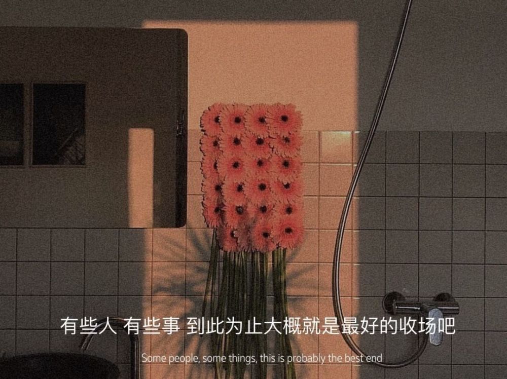 有些人有些事 到此为止大概就是最好的收场吧