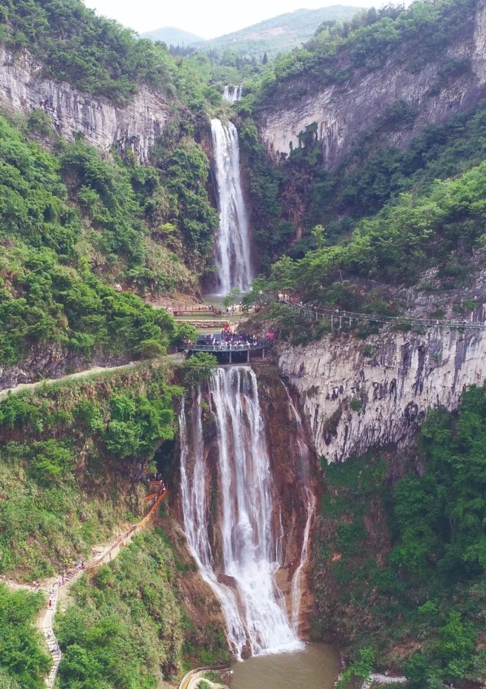 排市滴水崖瀑布 除了a级景区外, 梨花峪,排市滴水崖瀑布,祥子民俗馆