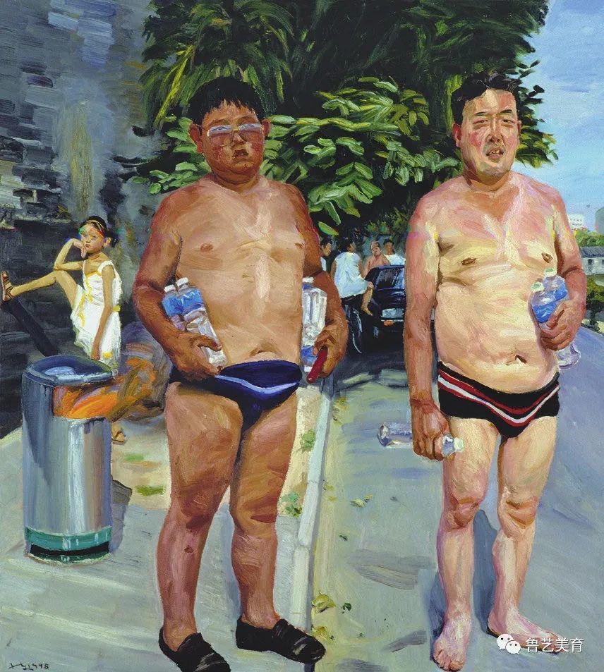 当代国际性大师—刘小东老师油画创作作品合集