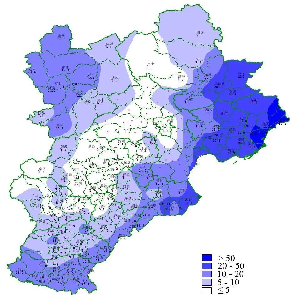 河北省4月份小麦气象信息