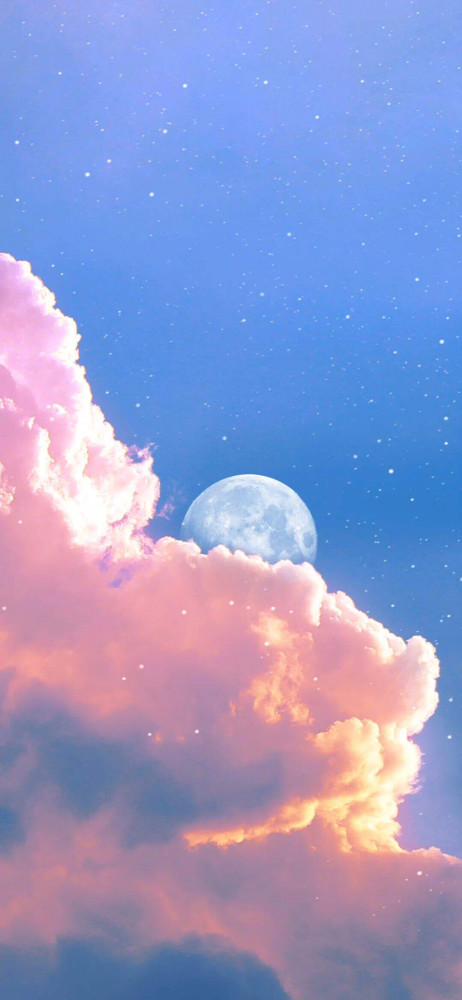 唯美天空壁纸要做自己的星星呀