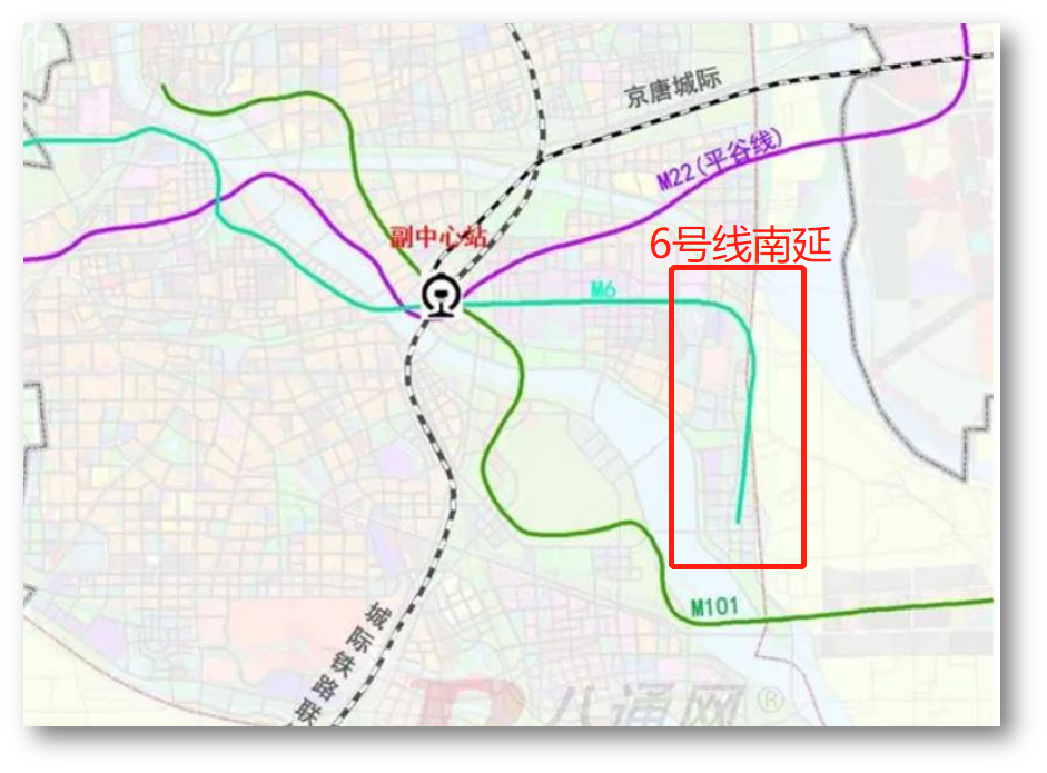 相当于直接把地铁延伸到了大厂潮白的"门口"