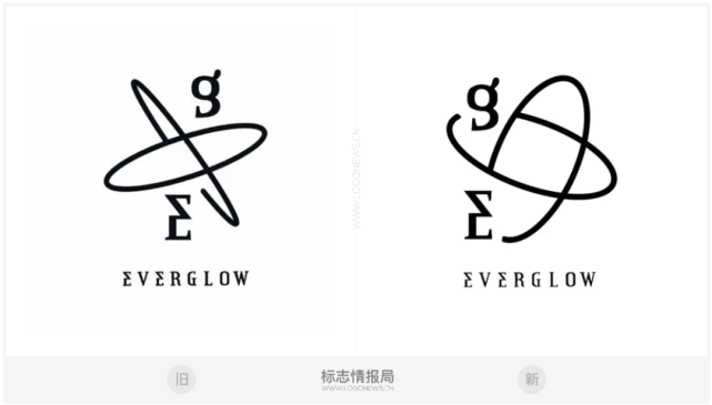韩国女子团体 everglow 公开新专辑logo