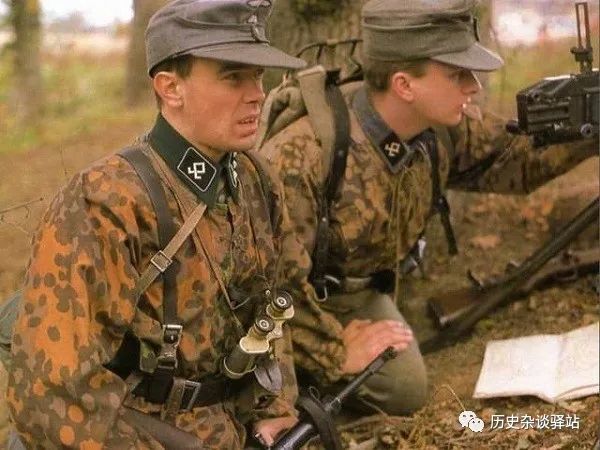 德军汉斯们的"迷彩"情缘:迷彩服列装之初,差点被友军"