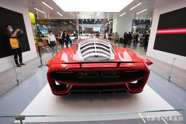 最高时速超400公里中国超级跑车新红旗s9上海车展实拍