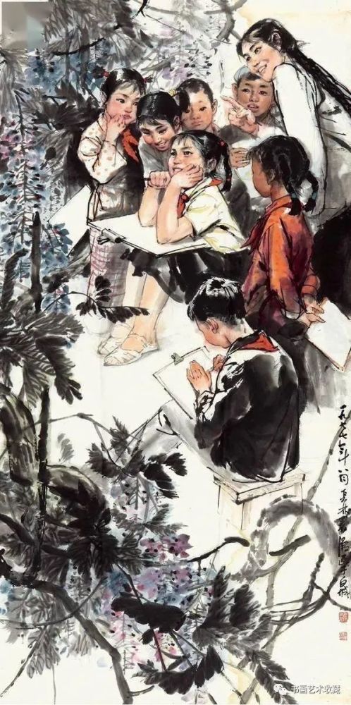 国画人物他只活了32岁写意人物狂放不羁