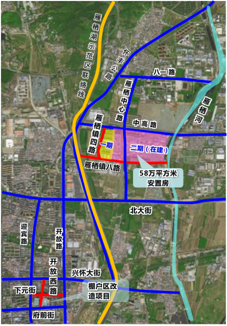 坐标怀柔新城安置房旁便民路又来了