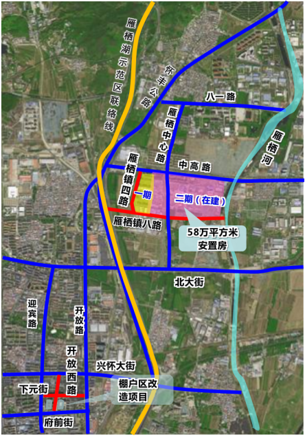 发改君了解到,这两条新建道路位于怀柔新城03街区.