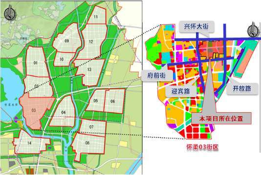 从怀柔科学城的发展来看,这两条城市道路"参与"构建了更为完善的区域