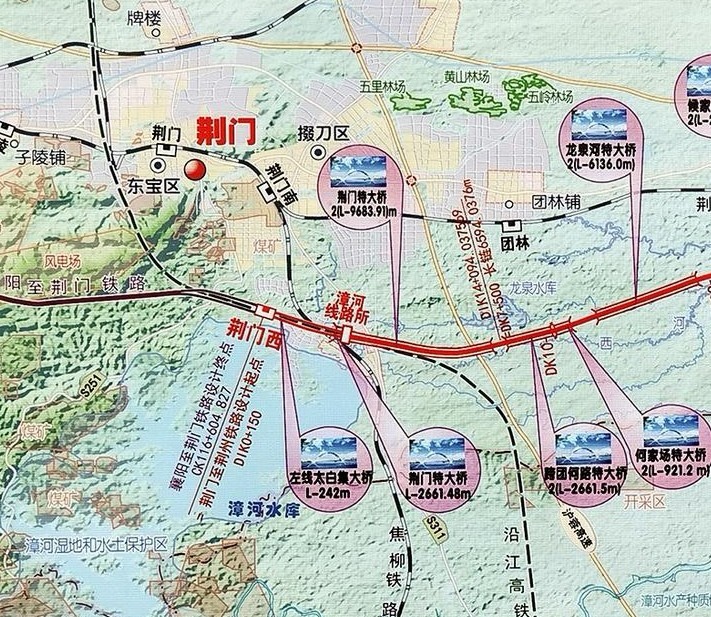 荆荆铁路不足80公里,设置3个线路所,将改变湖北中西部高铁格局