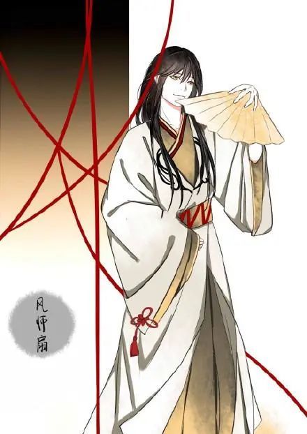 《天官赐福》当武器变成人形,厄命红衣美男,风师扇贵气十足!