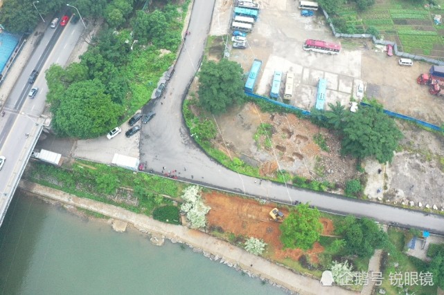 桂林净瓶山大桥拆除重建工程启动便桥施工模式