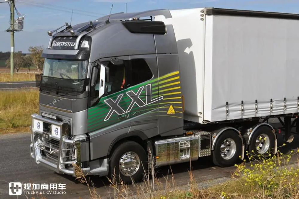 卧铺最大的欧洲卡车,配xxl驾驶室的沃尔沃fh,在媒体评测中获好评