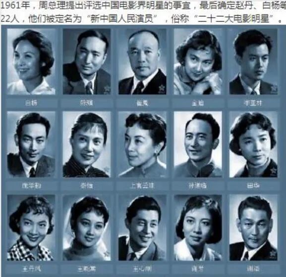 二十二大电影明星白杨 红色收藏馆之红色中国