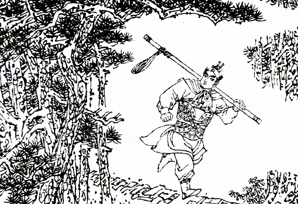少年拜师杨五郎的呼家将第一猛将北国显神功斗石虎的呼延平