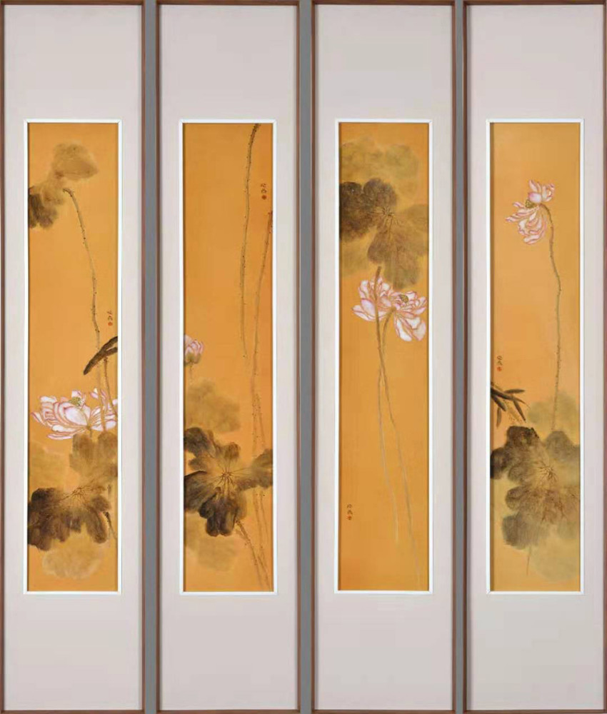 中国陶瓷绘画艺术优秀女画家李晓燕