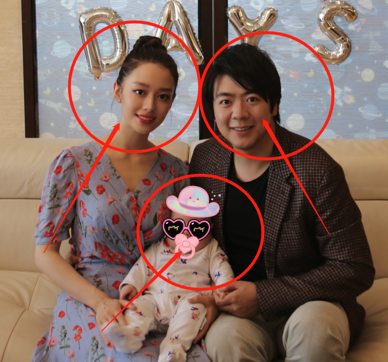 郎朗晒全家福庆祝儿子出生百天小宝宝手指纤长吉娜产后身材却成亮点
