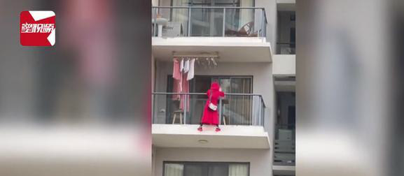 红衣女子三亚坠亡一层楼人都搬走 坠楼女子不是第一次