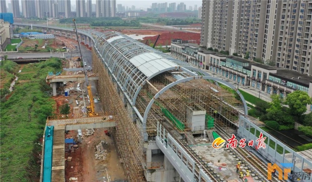 车站装修启动南昌地铁4号线高架段进展神速3条延长线计划下月开工