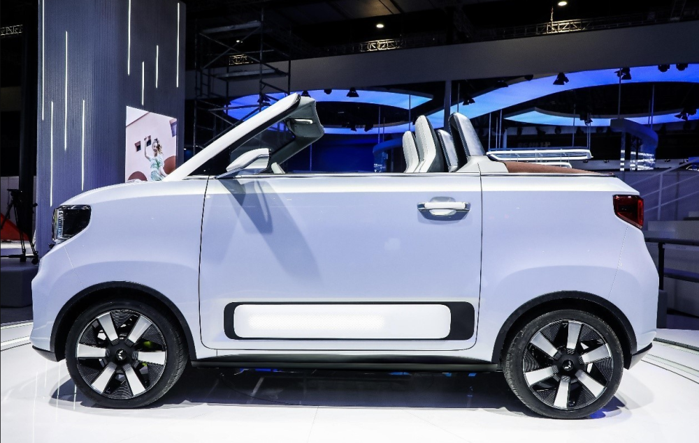 五菱宏光mini ev 敞篷版车型将于2022年投入量产