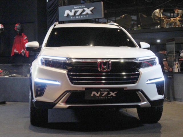 本田n7x实车曝光,定义7座suv,有机会挑战汉兰达吗?