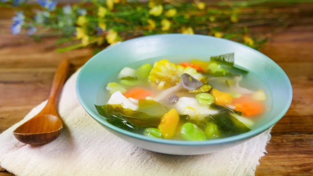 舌尖上的初夏"山药蚕豆汤"清甜口味,饱腹感强!