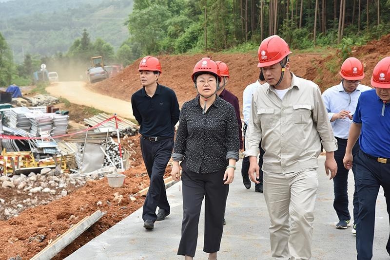 谢学龙调研指导企业发展和项目建设